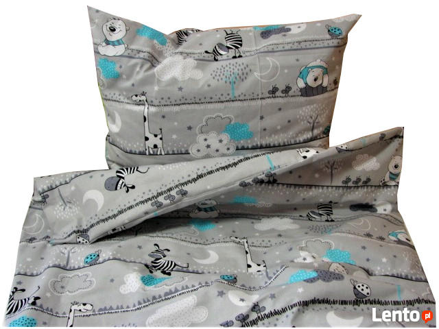 posciel 100 %bawełniana dla dzieci 160/200 +70/80