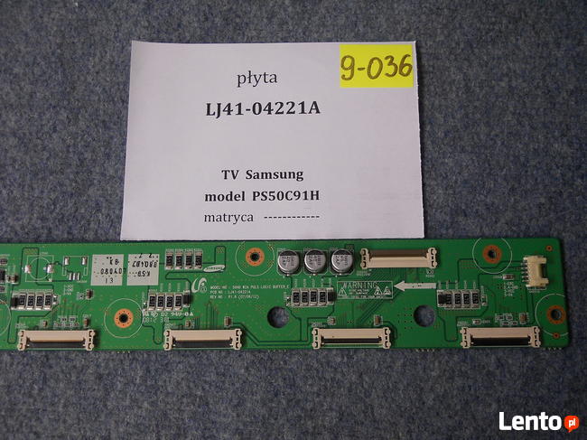LJ41-04221A z TV Samsung PS50C91H.