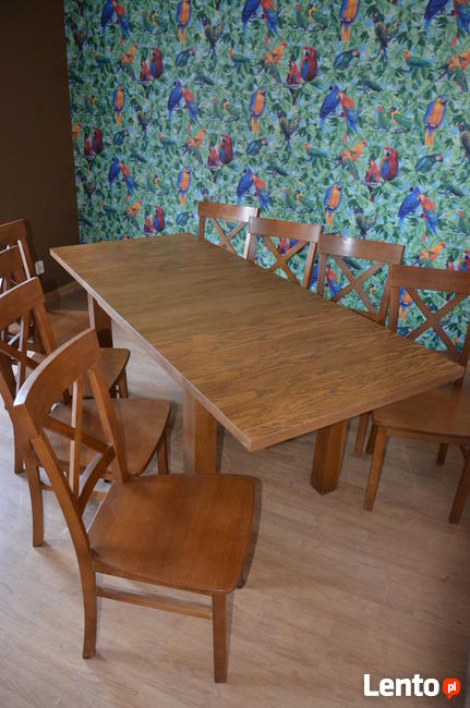 Stoły do lokalu. Meble drewniane, Stół rozkładany, Meble