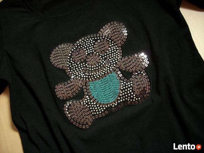 NOWA bluzka cudna MIŚ Cekiny 36 38 S M