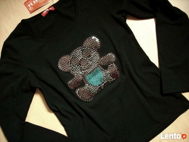 NOWA bluzka cudna MIŚ Cekiny 36 38 S M