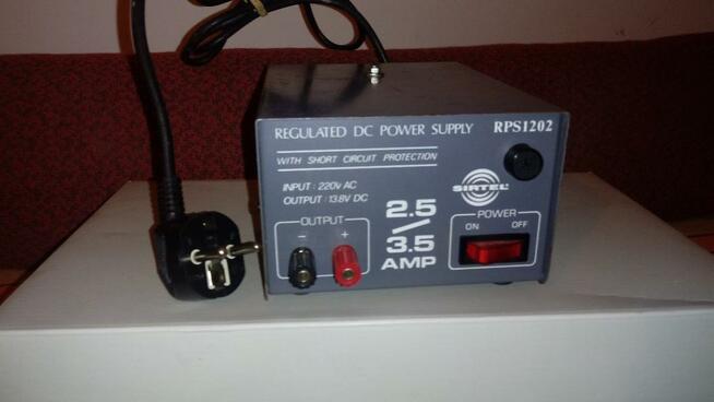 Zasilacz do CB radia 13,8V 3-5A Farun 8A Uniden President