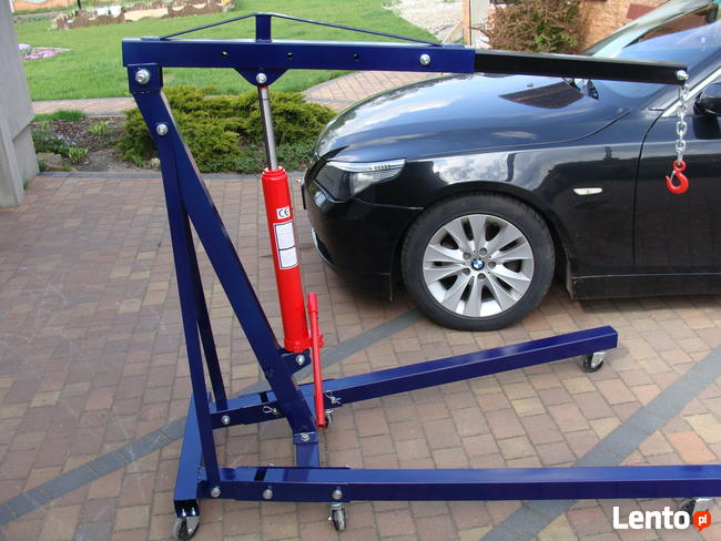 Podnośnik warsztatowy żuraw, podnośnik silnika skrzynia bieg