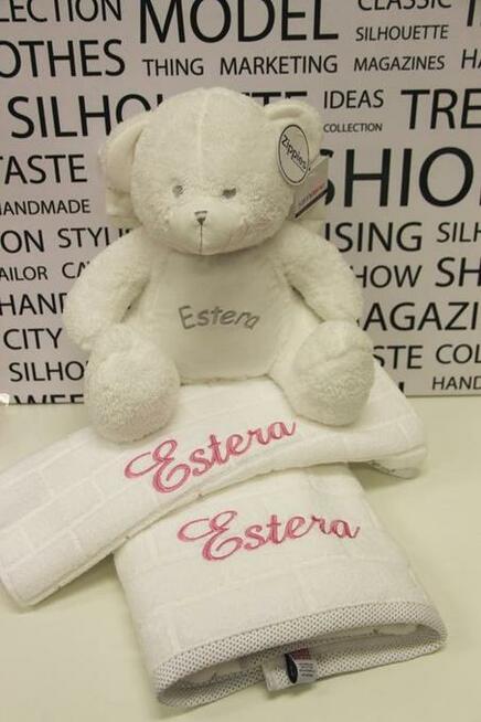 ręczniki z haftem - prezent