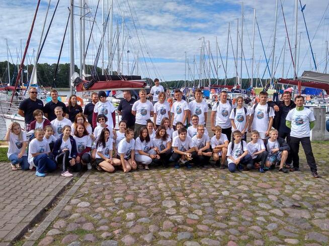 Obóz, kolonia żeglarska na Mazurach. Kurs na patent żeglarza