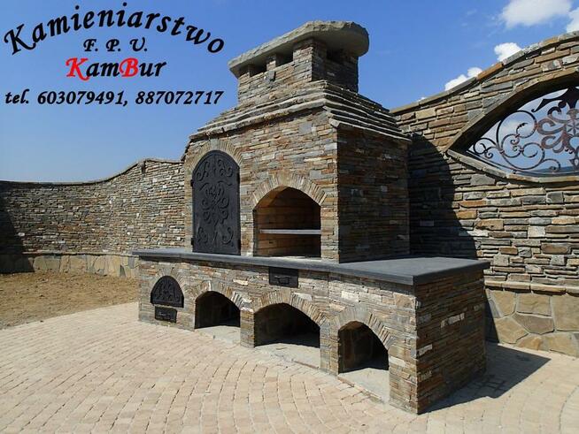 Kamieniarstwo, Ogrodzenia, elewacje, mury oporowe z kamienia