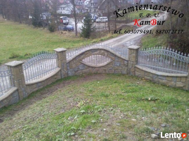 Ogrodzenie z kamienia, Kamieniarstwo F. P. U. KamBur