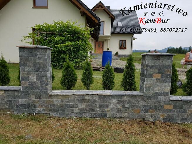Ogrodzenie z kamienia, Kamieniarstwo F. P. U. KamBur