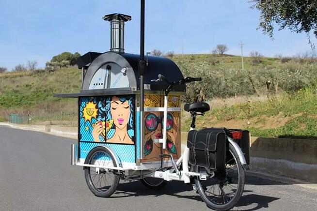 Food truck - pizza bike - rower gastronomiczny - biznes