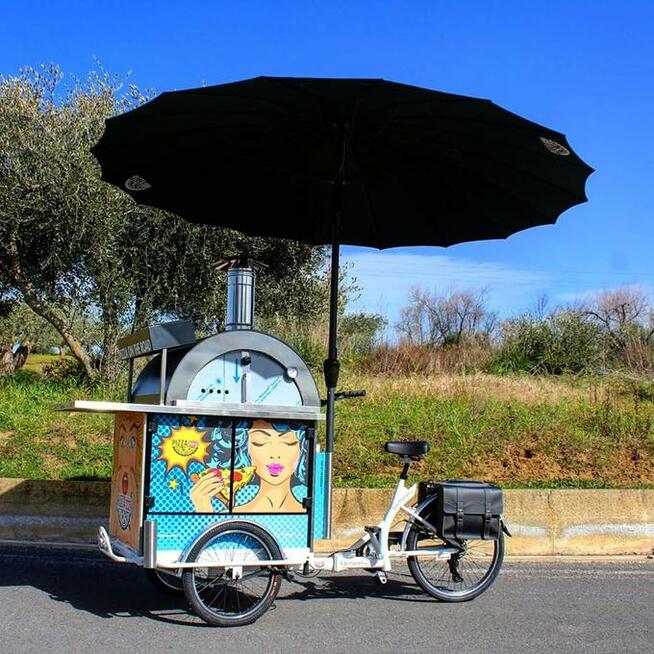 Food truck - pizza bike - rower gastronomiczny - biznes