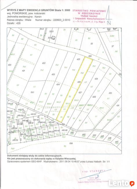 sprzedaż działek w natura 2000, Wiele Pomorskie