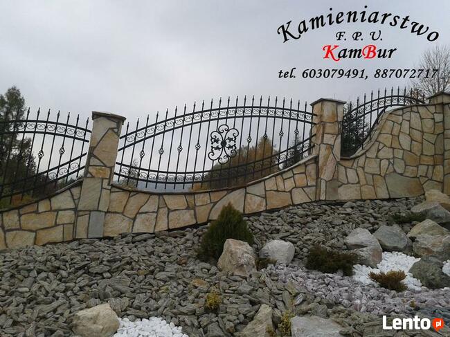 Ogrodzenie z kamienia, Kamieniarstwo F. P. U. KamBur