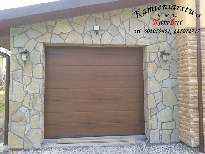 Kamieniarstwo, Ogrodzenia, elewacje, mury oporowe z kamienia