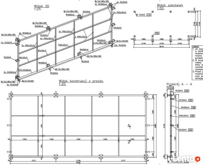 Asystent projektanta, rysunki, obliczenia praca zdalna