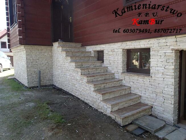 Kamieniarstwo, Ogrodzenia, elewacje, mury oporowe z kamienia