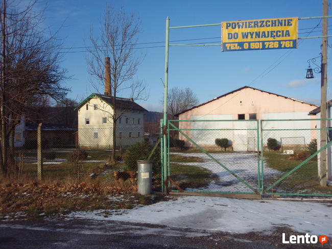 Sprzedam działkę 1,39ha, zabudowaną ,użytkowanie wieczyste.