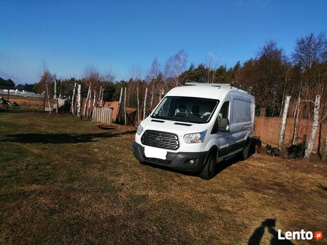 FORD TRANSIT 2198 cm3, Furgon, disel z 2014r.