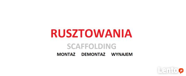 RUSZTOWANIA ELEWACYJNE WYNAJEM MONTAZ DEMONTAZ TRANSPORT
