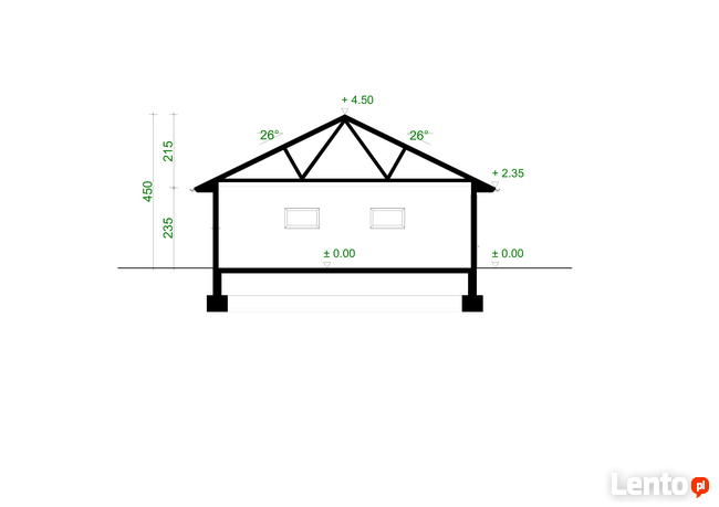 GARAŻ DREWNIANY dom wiata hala drewna ORZEŁ 2