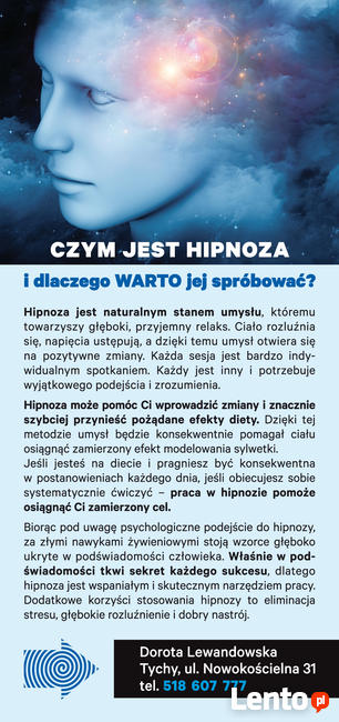 Hipnoza. Sesje hipnotyczne. Regresje, stres i inne