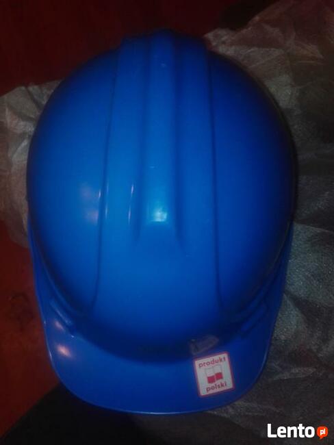 Kask ochronny BHP z wentylacją kolor niebieski