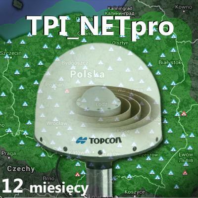 Dostęp do sieci stacji referencyjnych GNSS rtn/rtk na 1 rok