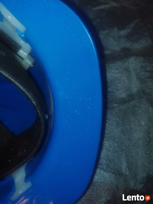 Kask ochronny BHP z wentylacją kolor niebieski