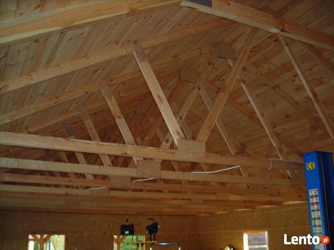 GARAŻ DREWNIANY dom wiata hala drewna ORZEŁ 2