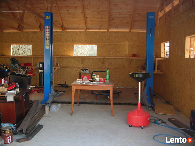 GARAŻ DREWNIANY dom wiata hala drewna ORZEŁ 2