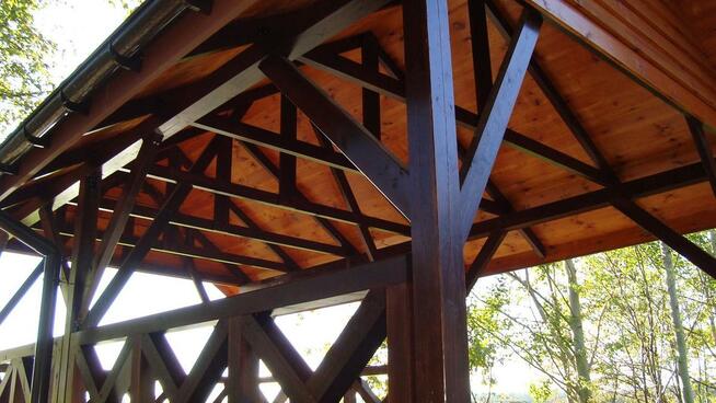 WIATA GARAŻOWA drewna carport garaż altana 3,3x7