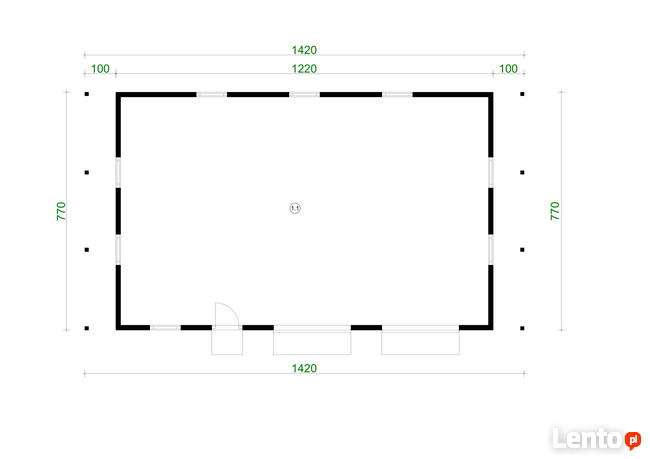 GARAŻ DREWNIANY dom wiata hala drewna ORZEŁ 2