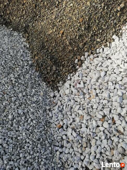 Kamień, tłuczeń, ziemia