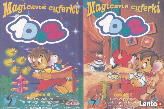 Płyty DVD bajki Magiczne cyferki 10+2