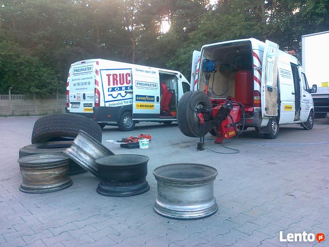 Mobilny Serwis Opon Tir 24H /7dni