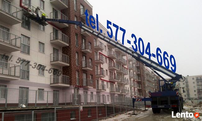 Zwyżka, 17m, 20m, 24m, 30m, Wynajem Podnośników Koszowych,