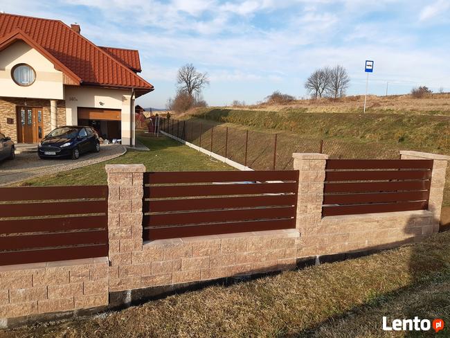 ogrodzenie aluminiowe poziome