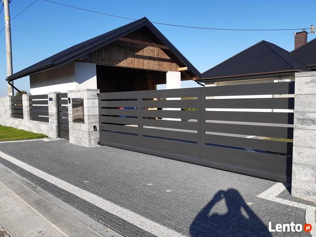 ogrodzenie aluminiowe poziome