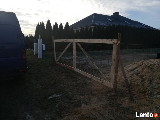 Ogrodzenia tymczasowe z siatki leśnej ogrodzeniea budowlane