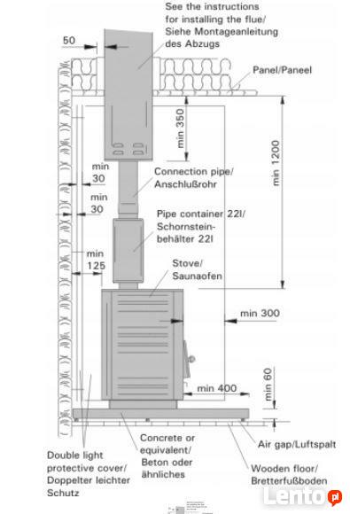 Piec do sauny na drewno Harvia M3