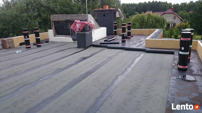 krycie dachów papą termozgrzewalną , izolacje docieplenia da