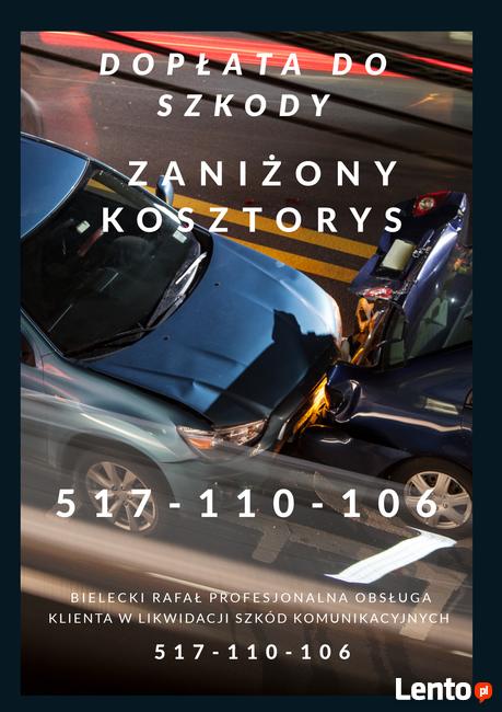 Szkoda z OC bezpłatna ANALIZA kosztorysu