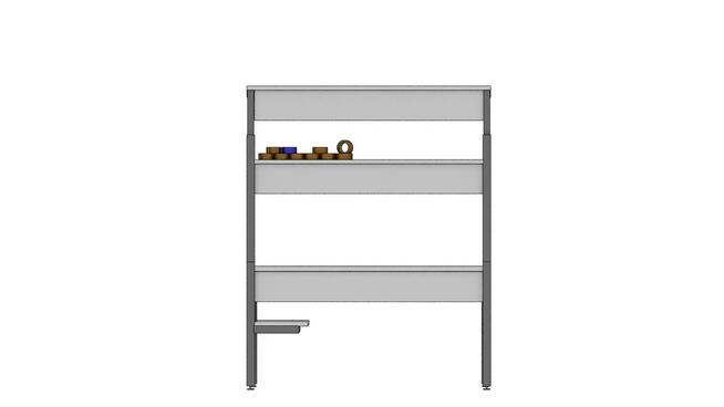 Stół warsztatowy do pakowania 160x80x215cm