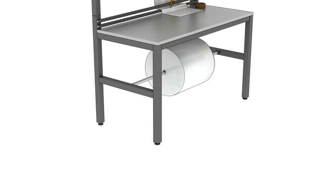 Stół warsztatowy do pakowania 150x75x220cm