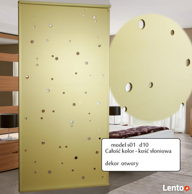 Ścianki działowe rozporowe parawan do samodzielnego montażu