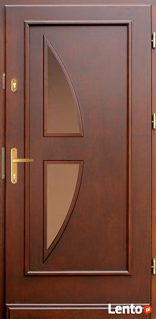 Drzwi zewnętrzne drewniane firmy ZBYDREW
