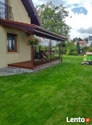 Plandeki osłonowe na taras i do altan