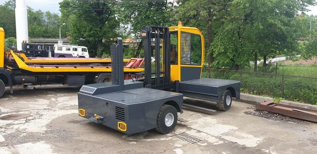 Boczny wózek widłowy Lancer Diesel platforma 1400 mm baumann