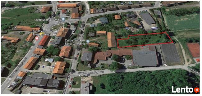 Pieszyce, centrum, dzialka budowlana