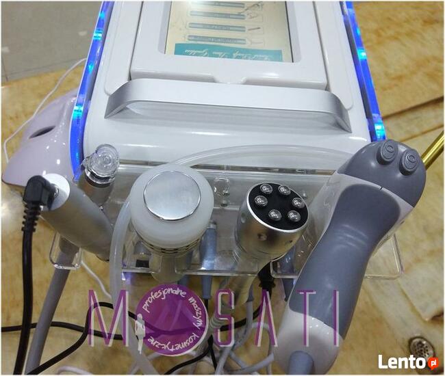 Aqua kombajn 7w1 hydrabrazja + Infuzja tlenowa + RF + Mezo