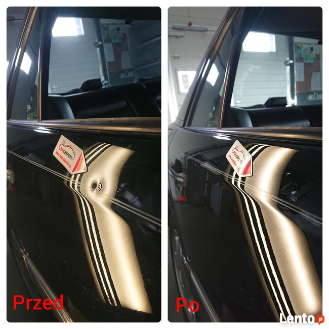 Usuwanie wgniecen po gradzie